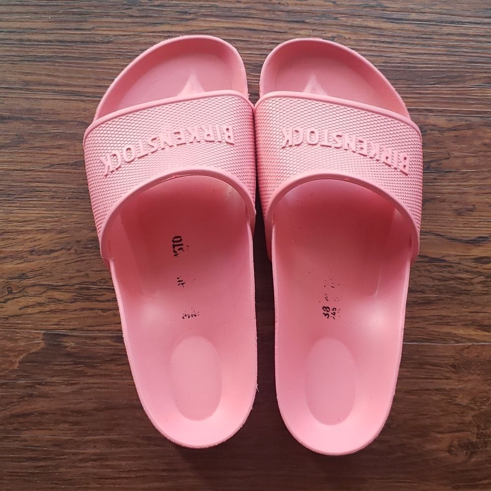 Birkenstock Coral Chic Edgy Feminine Summer Essential Retro Y2K Slides Size 38